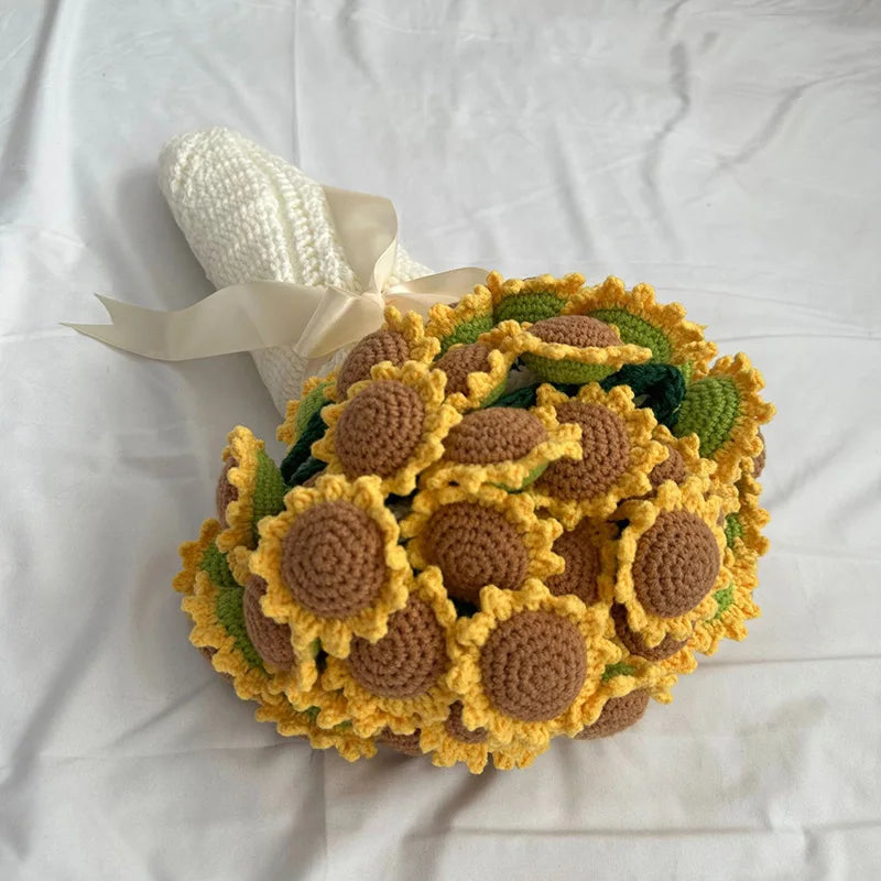 Crochet Flower Bouquet Blanket – The Forever Bouquet