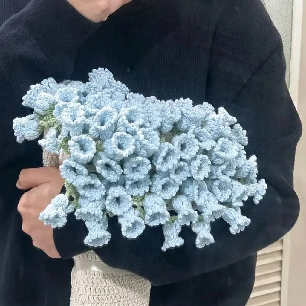 Crochet Flower Bouquet Blanket – The Forever Bouquet