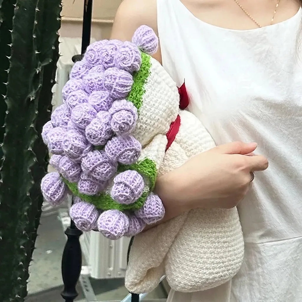 Crochet Flower Bouquet Blanket – The Forever Bouquet